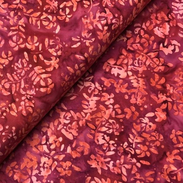 PINK - Spring Garden - Batikstoff aus Indonesien